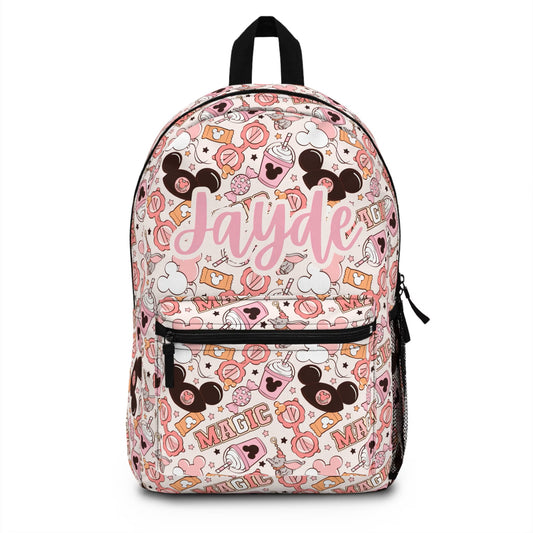 Personalized Backpack Disney, Back to school girls bag Kids toddler Backpack, Gifts for kids Girls Backpack, custom daycare bag