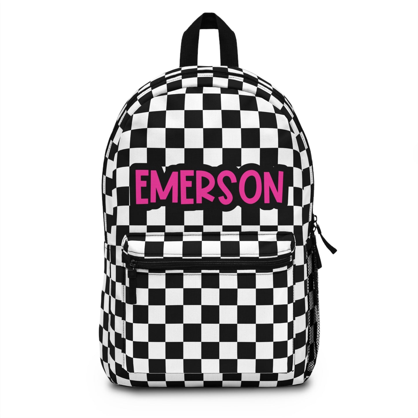 Personalized Backpack Checkered, Back to school girls bag Kids toddler Backpack, Gifts for kids Girls Backpack, custom daycare bag
