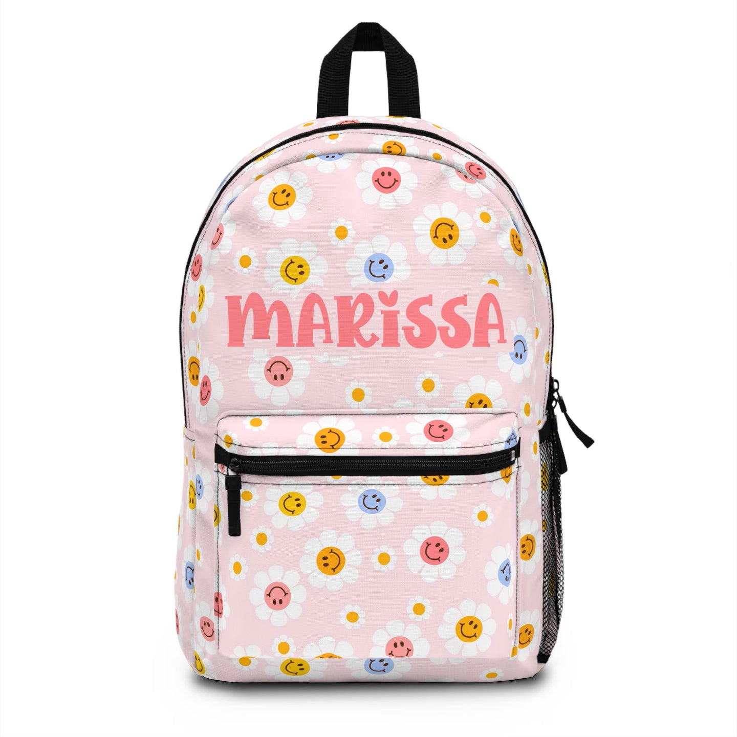 Personalized Backpack pink groovy, Back to school girls bag Kids toddler Backpack, Gifts for kids Girls Backpack, custom daycare bag