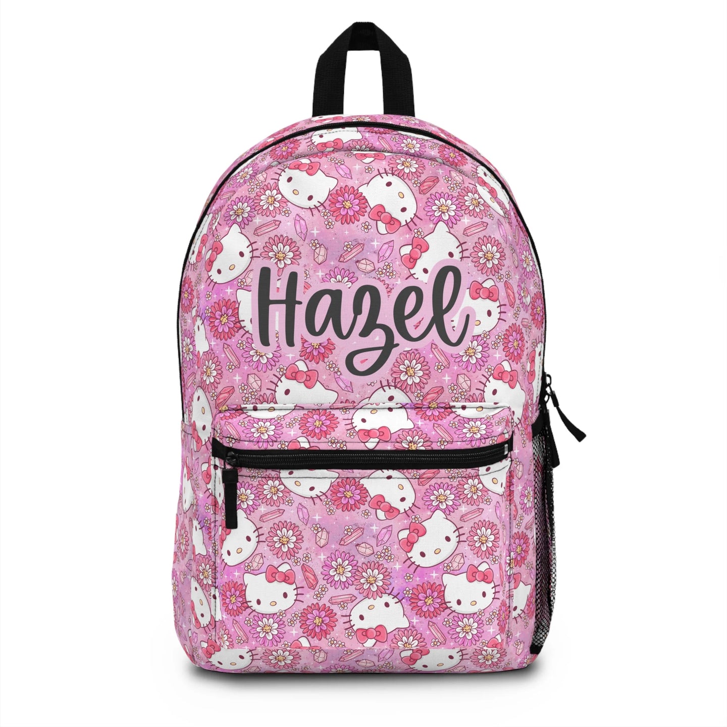 Personalized Hello Kitty Backpack unisex, Back to school girls bag Kids toddler Backpack, custom daycare bag