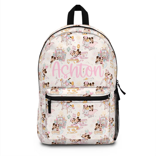 Personalized Backpack Disney, Back to school girls bag Kids toddler Backpack, Gifts for kids Girls Backpack, custom daycare bag