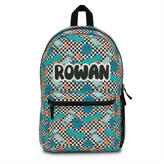 Personalized Backpack smiley face, Back to school boys bag Kids toddler Backpack, Gifts for kids Girls and Boys Backpack, custom daycare bag