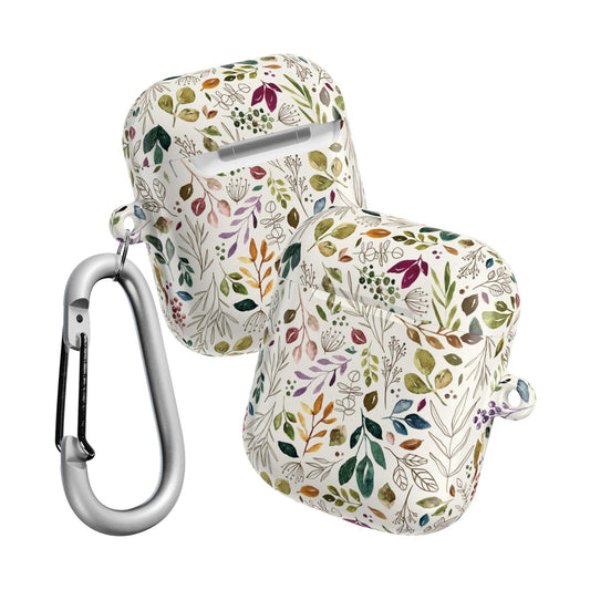 Botanical AirPod Case, Floral Design, Cute Gifts for Her, Nature Lover Accessory, Eco-Friendly Tech Case, Spring Accessories