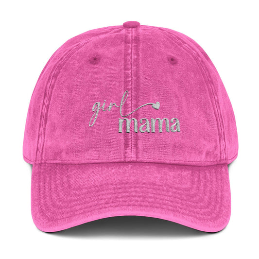 Vintage Embroidered Cap - Perfect Gift for Moms, Casual Style, Baby Shower Accessory, Everyday Wear, Mother's Day Gift
