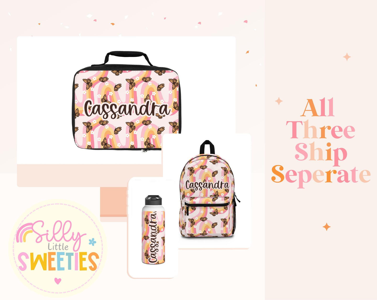 Personalized Backpack Pink Bow preppy, Back to school girls bag Kids toddler Backpack, Gifts for kids Girls Backpack, custom daycare bag