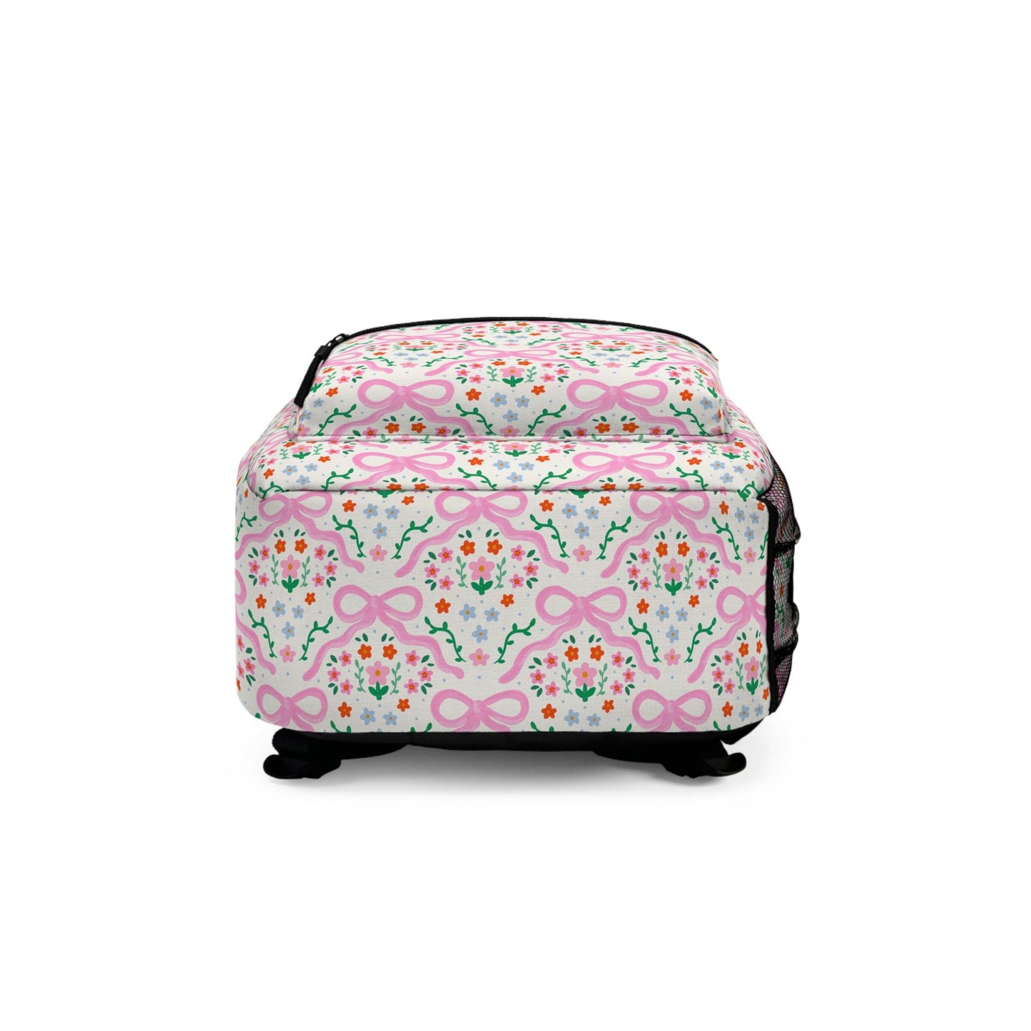 Personalized Backpack Pink Bow preppy, Back to school girls bag Kids toddler Backpack, Gifts for kids Girls Backpack, custom daycare bag