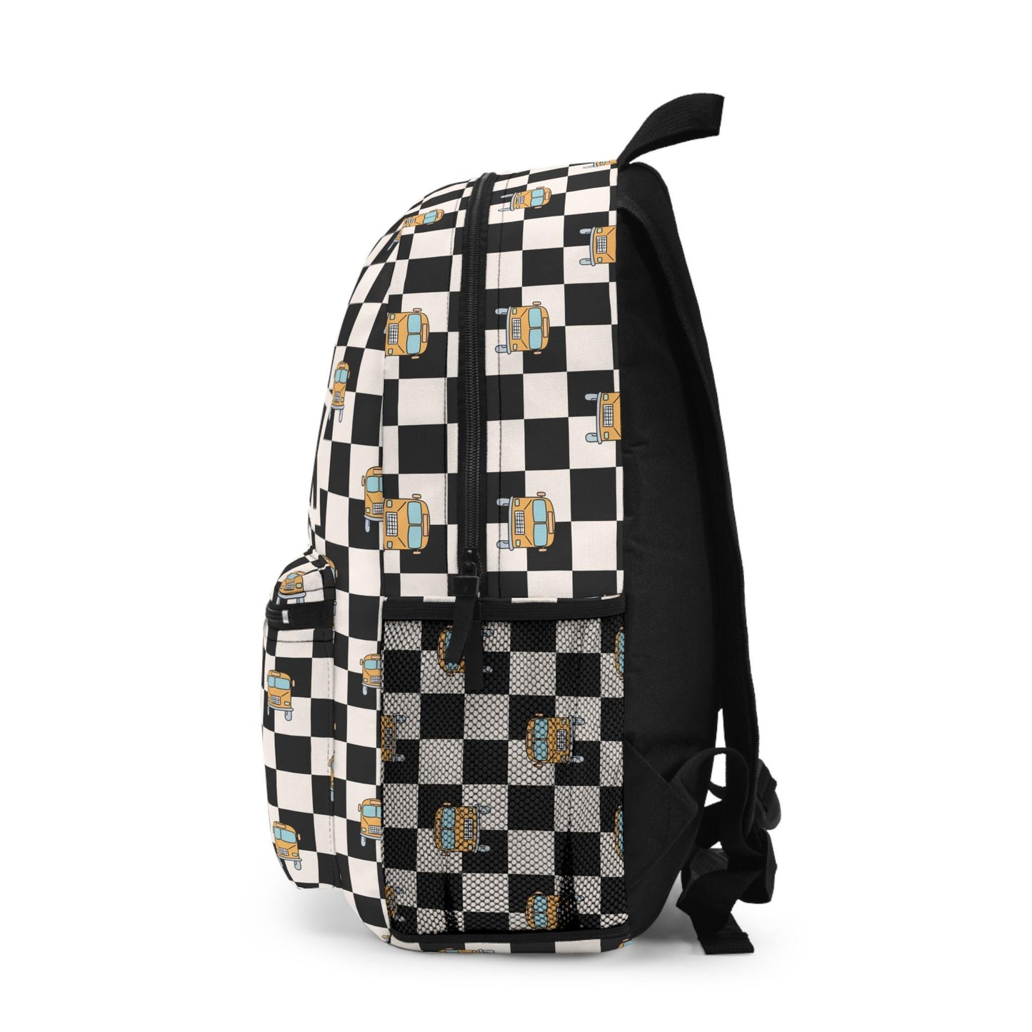 Personalized Backpack Checkered, Back to school boys bag Kids toddler Backpack, Gifts for kids school bus Backpack, custom daycare bag