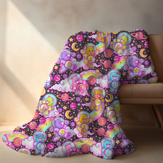 Personalized Care Bear Blanket