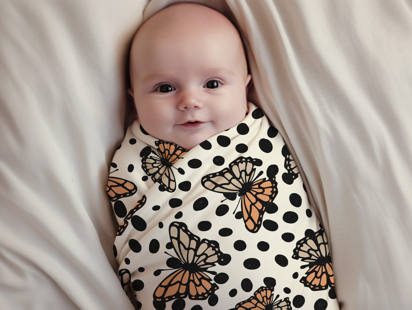 Personalized Butterfly Swaddle Set